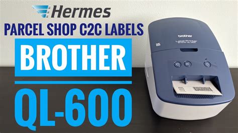 printing hermes c2c labels